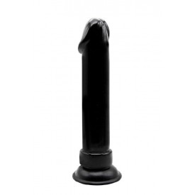Чёрный анальный фаллоимитатор MENZSTUFF BLACK KNIGHT 9INCH BUTT PLUG - 23 см.